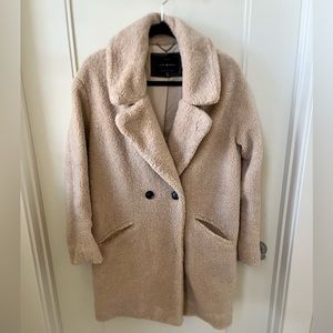 Lucky brand Sherpa teddy bear coat